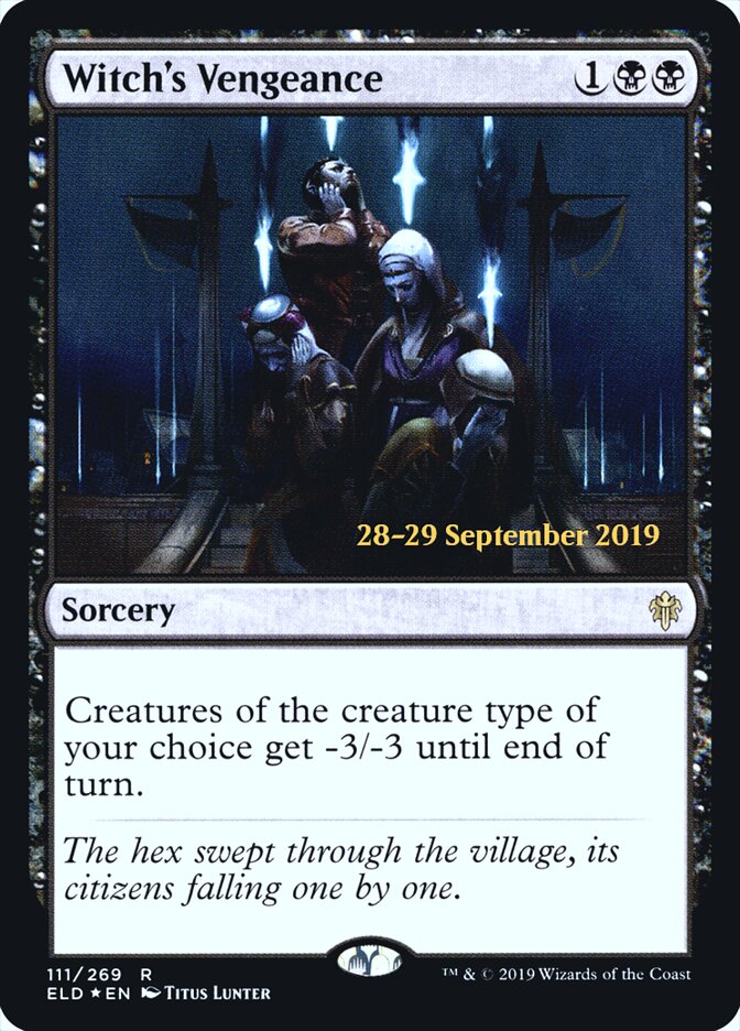 Vingança da Bruxa / Witch's Vengeance - Magic: The Gathering - MoxLand