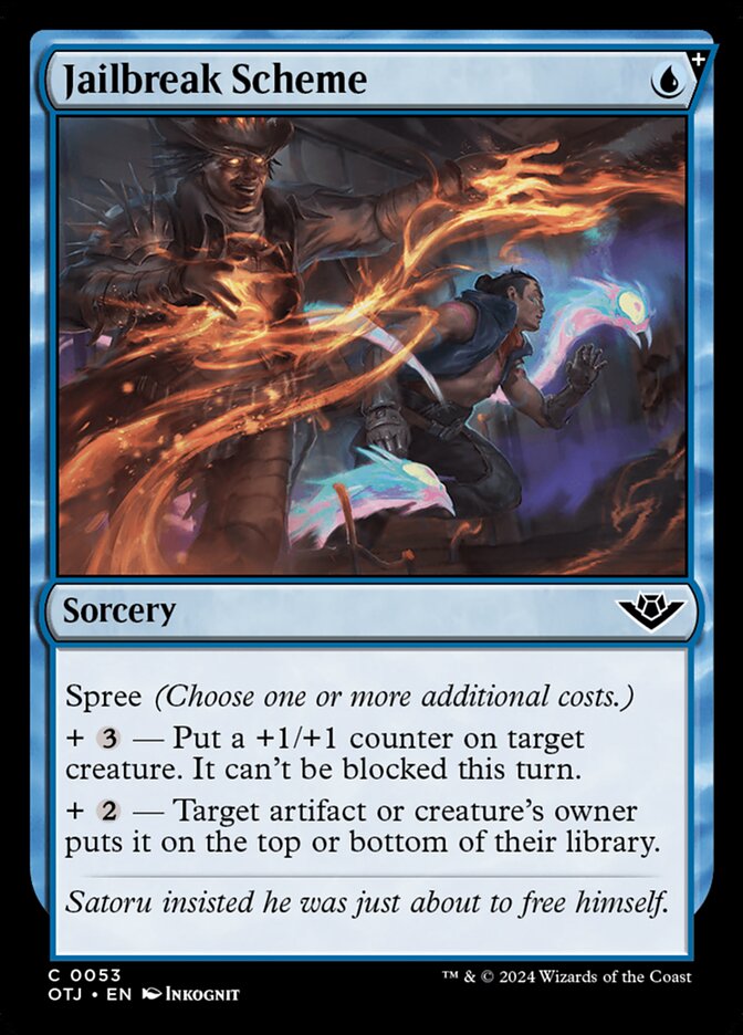 Plano de Fuga da Prisão / Jailbreak Scheme - Magic: The Gathering - MoxLand