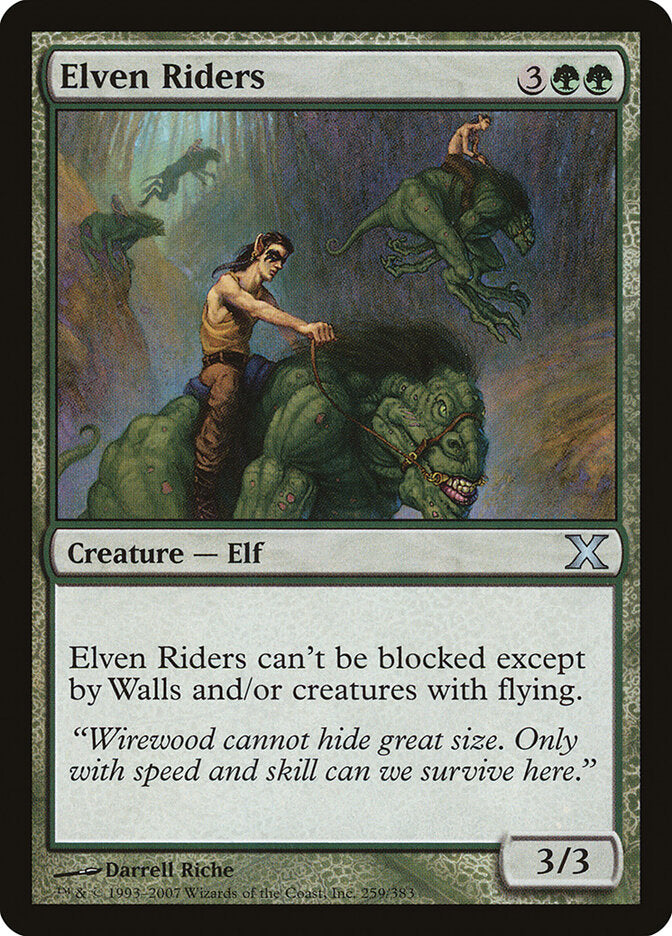 Ginetes Élficos / Elven Riders - Magic: The Gathering - MoxLand