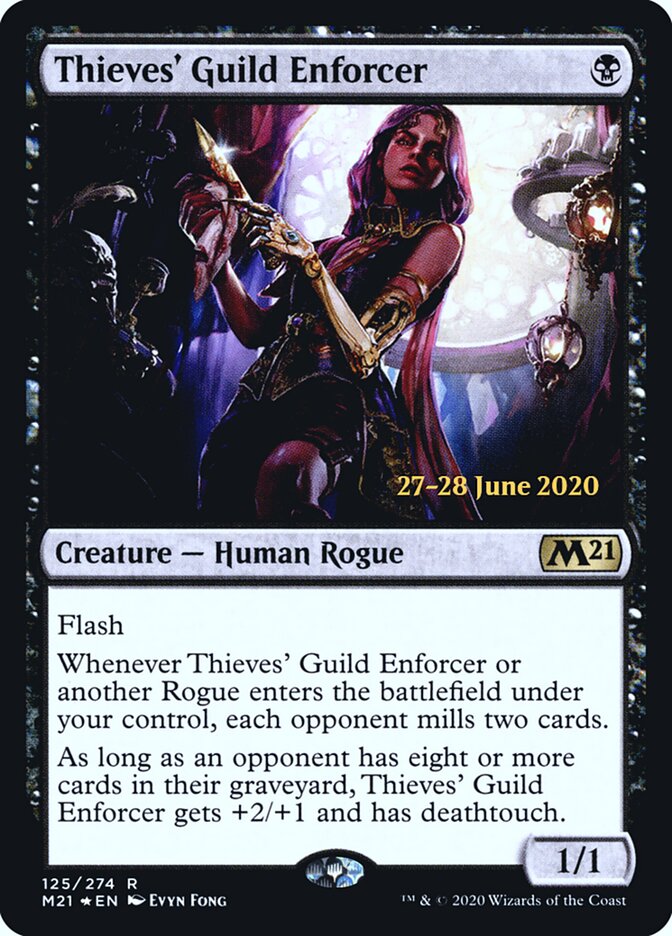 Impositora da Guilda dos Ladrões / Thieves' Guild Enforcer - Magic: The Gathering - MoxLand