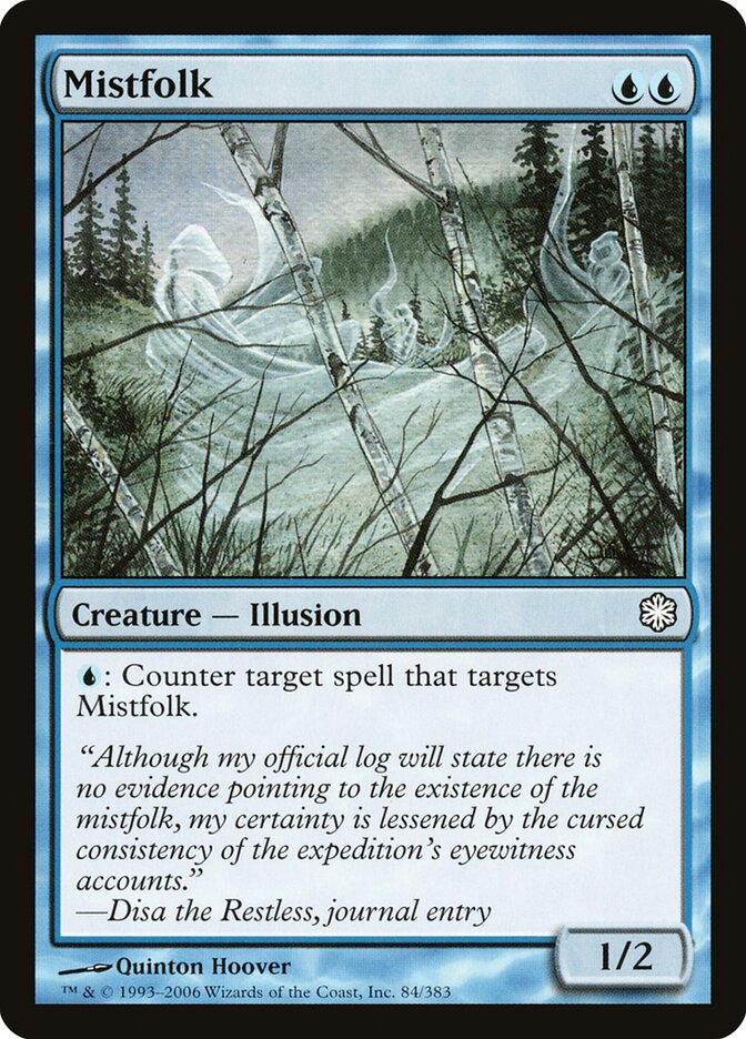 Povo das Brumas / Mistfolk - Magic: The Gathering - MoxLand