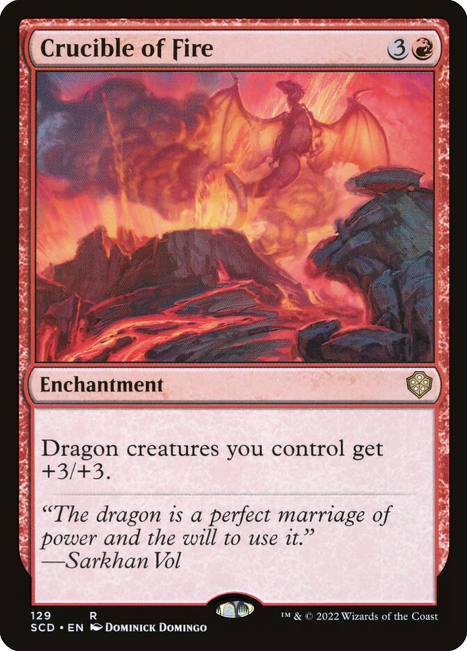 Crisol de Fogo / Crucible of Fire - Magic: The Gathering - MoxLand