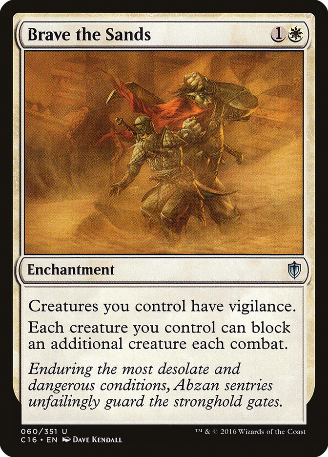 Resistir às Areias / Brave the Sands - Magic: The Gathering - MoxLand