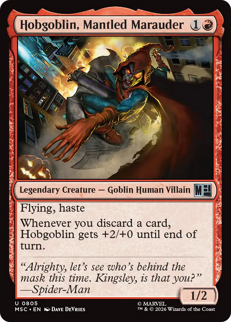 Hobgoblin, Mantled Marauder - Magic: The Gathering - MoxLand