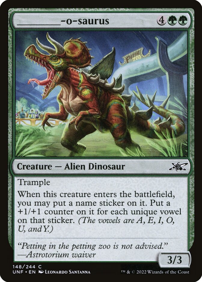 _____-o-saurus - Magic: The Gathering - MoxLand