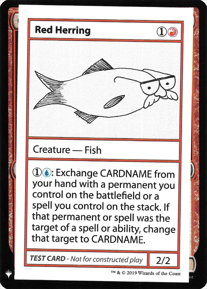 Arenque Vermelho / Red Herring - Magic: The Gathering - MoxLand
