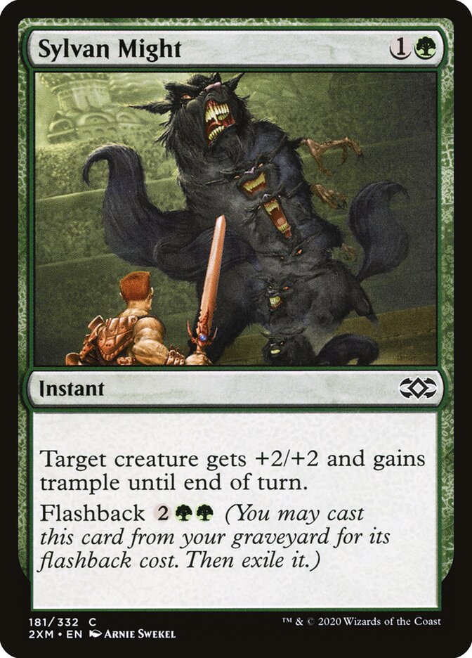 Força Silvestre / Sylvan Might - Magic: The Gathering - MoxLand