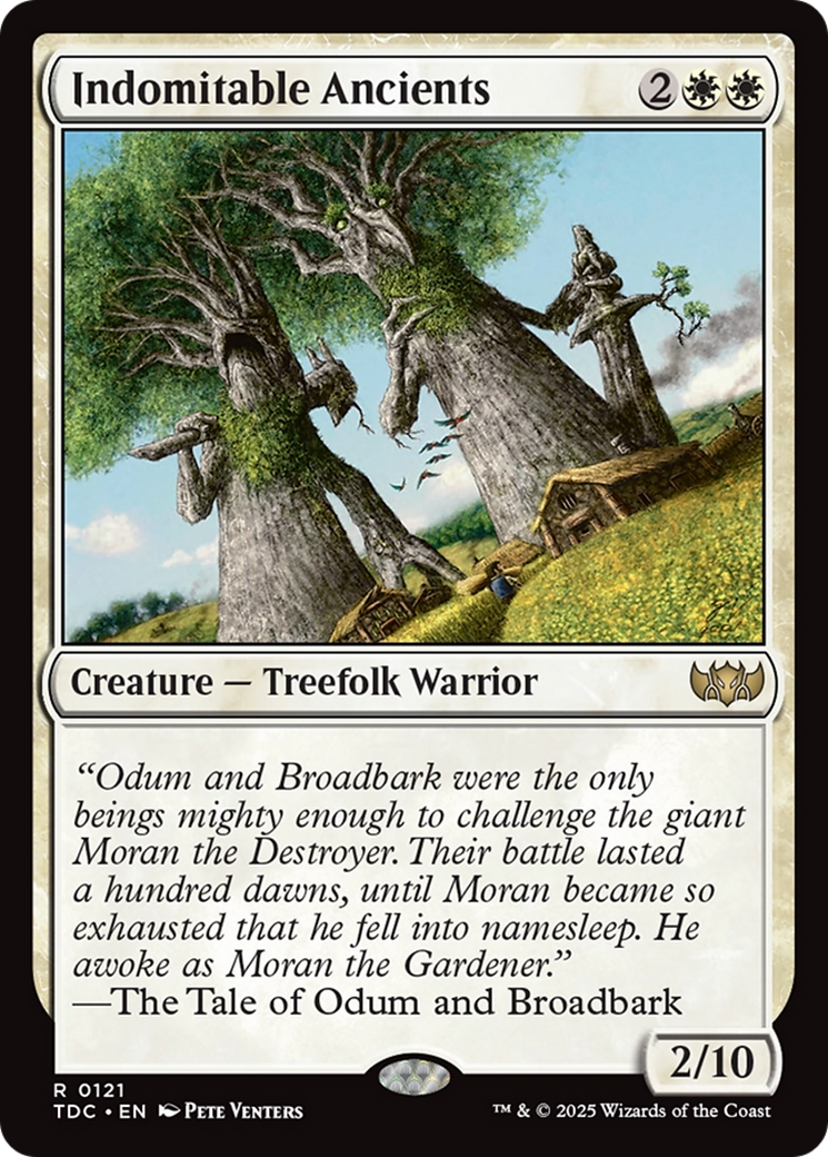 Anciãos Indomáveis / Indomitable Ancients - Magic: The Gathering - MoxLand