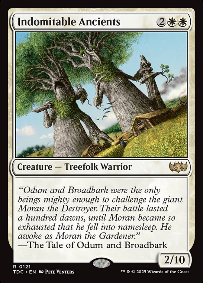 Anciãos Indomáveis / Indomitable Ancients - Magic: The Gathering - MoxLand