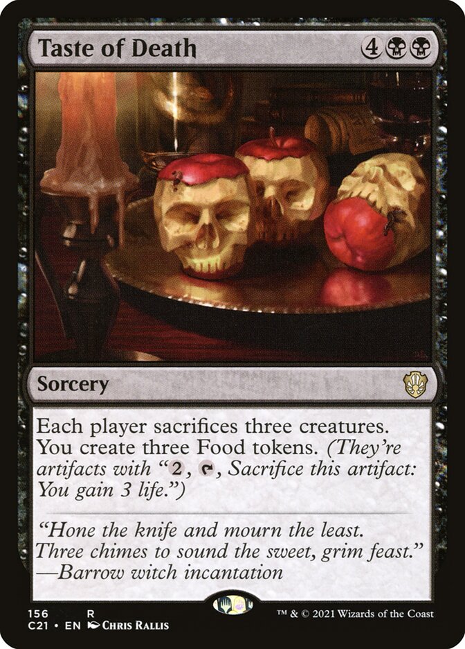 Gostinho de Morte / Taste of Death - Magic: The Gathering - MoxLand