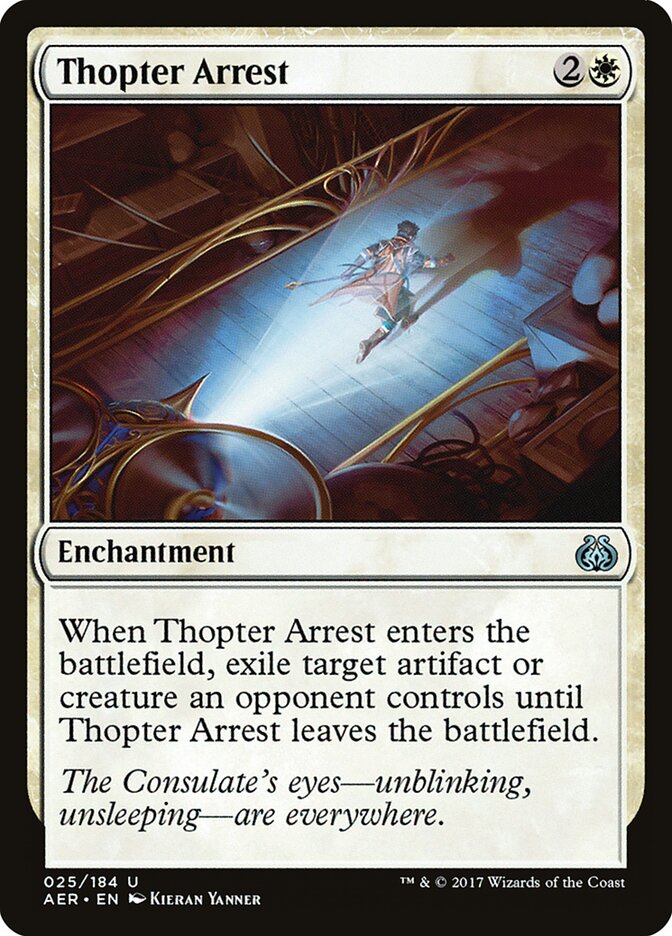 Prisão por Tópteros / Thopter Arrest - Magic: The Gathering - MoxLand