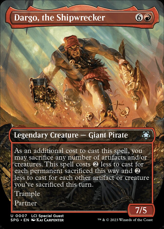 Dargo, o Naufragador / Dargo, the Shipwrecker - Magic: The Gathering - MoxLand