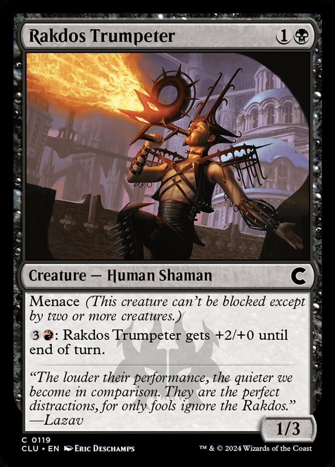 Trombeteiro Rakdos / Rakdos Trumpeter - Magic: The Gathering - MoxLand