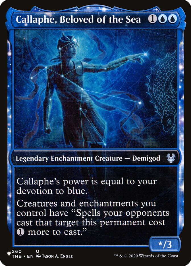 Calafe, Amada do Mar / Callaphe, Beloved of the Sea - Magic: The Gathering - MoxLand