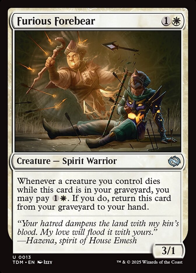 Antepassado Furioso / Furious Forebear - Magic: The Gathering - MoxLand