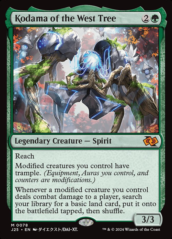 Kodama da Árvore Ocidental / Kodama of the West Tree - Magic: The Gathering - MoxLand