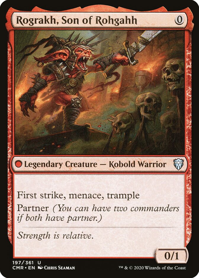 Rograkh, Filho de Rohgahh / Rograkh, Son of Rohgahh - Magic: The Gathering - MoxLand