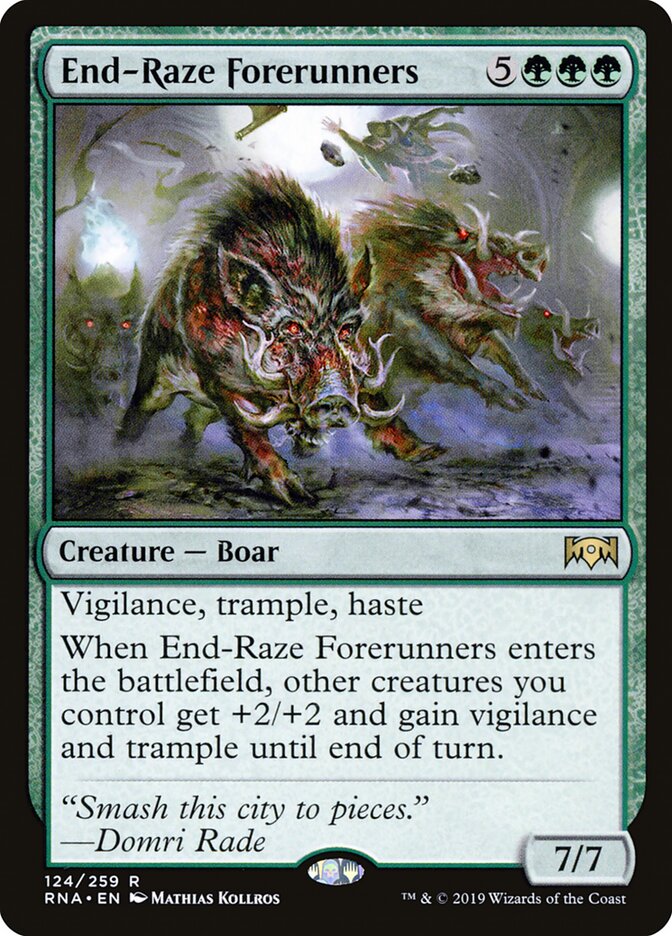 Pioneiros do Arrasamento Final / End-Raze Forerunners - Magic: The Gathering - MoxLand