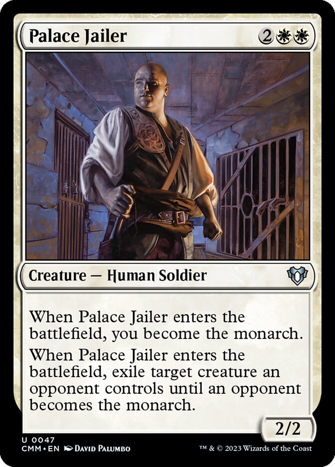 Carcereiro do Palácio / Palace Jailer - Magic: The Gathering - MoxLand