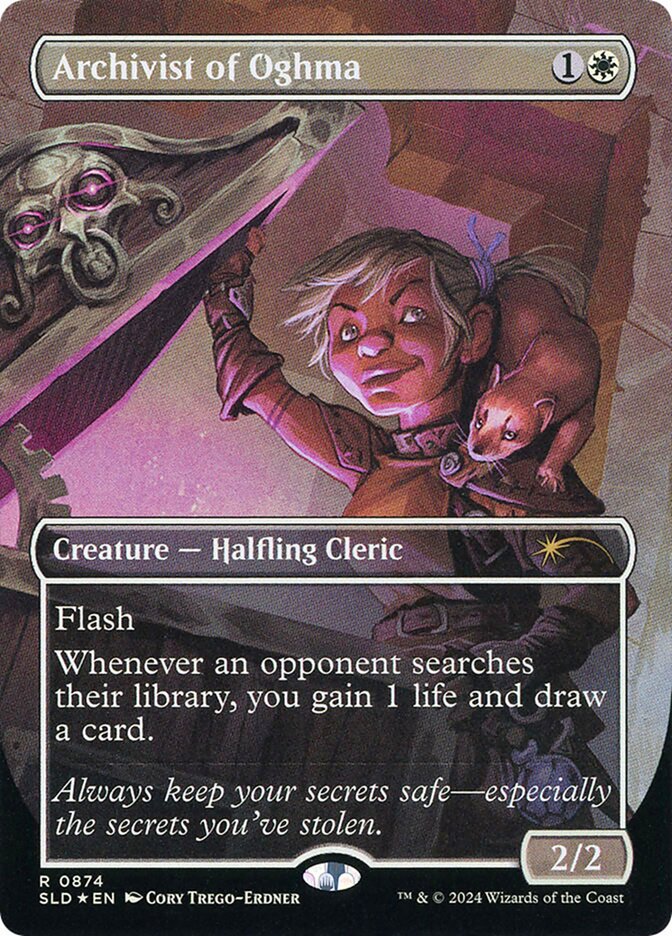 Arquivista de Oghma / Archivist of Oghma - Magic: The Gathering - MoxLand
