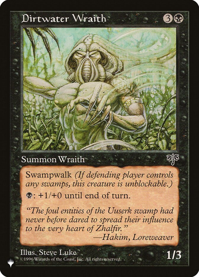 Aparição do Palude / Dirtwater Wraith - Magic: The Gathering - MoxLand