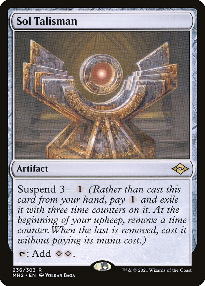 Talismã Solar / Sol Talisman - Magic: The Gathering - MoxLand
