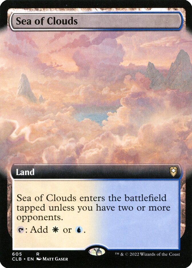Mar de Nuvens / Sea of Clouds - Magic: The Gathering - MoxLand