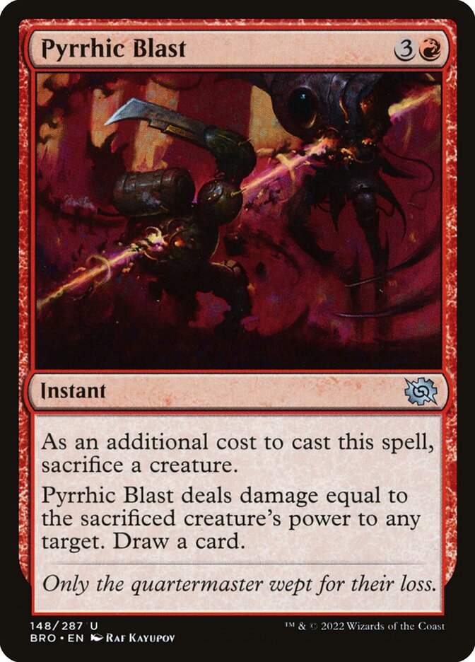 Explosão Pírrica / Pyrrhic Blast - Magic: The Gathering - MoxLand