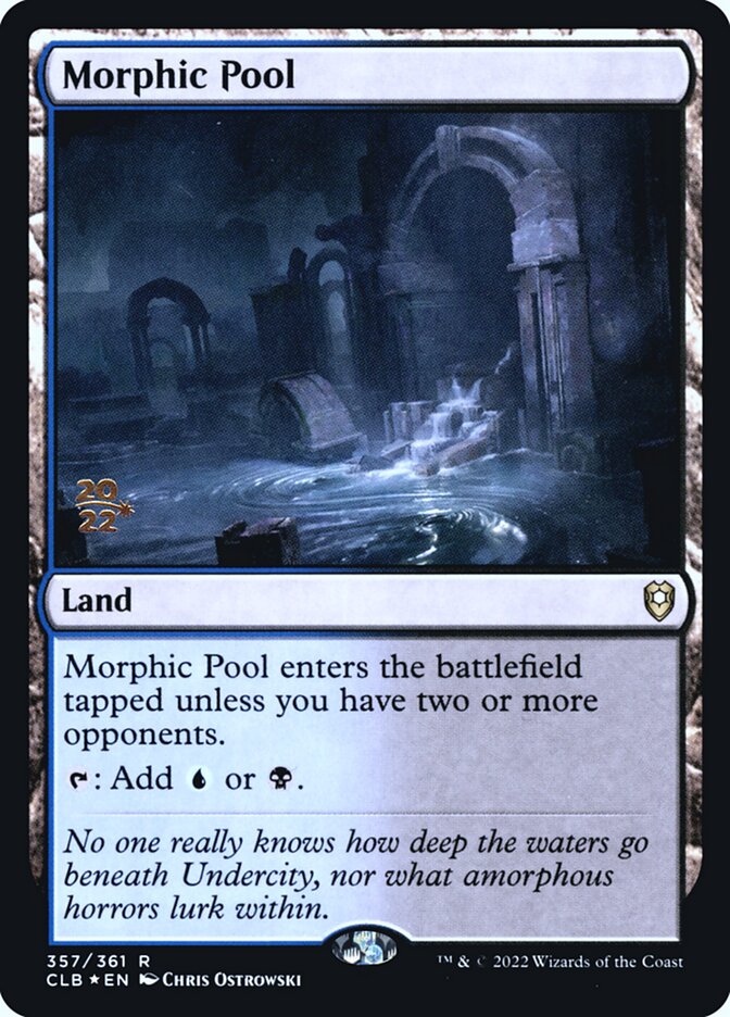 Piscina Mórfica / Morphic Pool - Magic: The Gathering - MoxLand