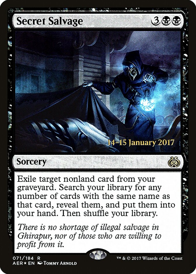 Recuperação Secreta / Secret Salvage - Magic: The Gathering - MoxLand