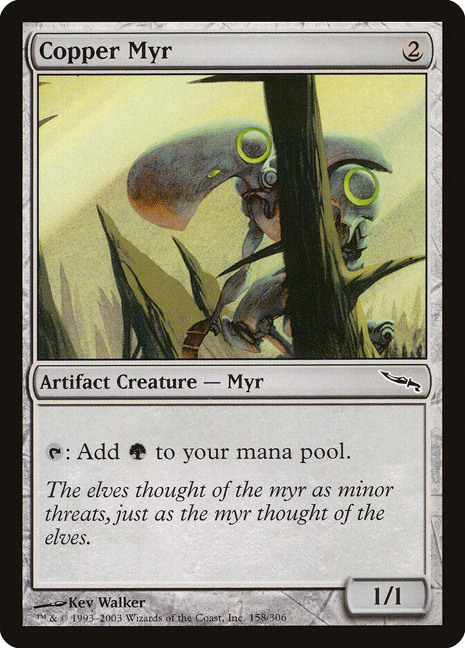 Myr de Cobre / Copper Myr - Magic: The Gathering - MoxLand