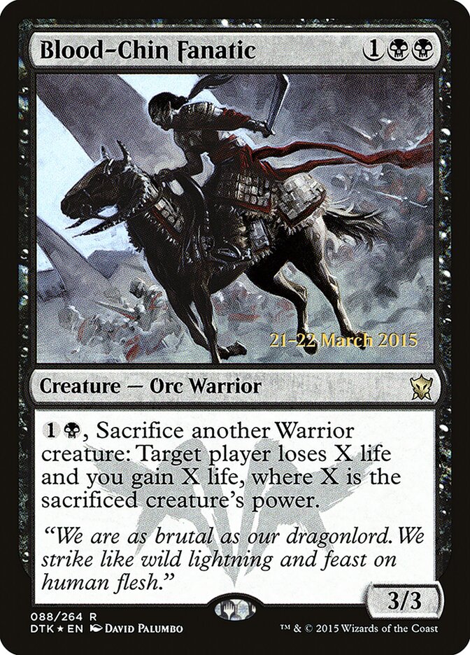 Fanático Queixo-sangrento / Blood-Chin Fanatic - Magic: The Gathering - MoxLand