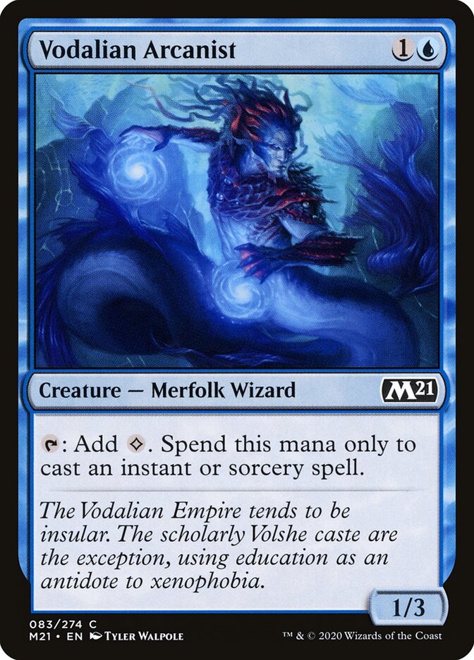 Arcanista Vodaliano / Vodalian Arcanist - Magic: The Gathering - MoxLand