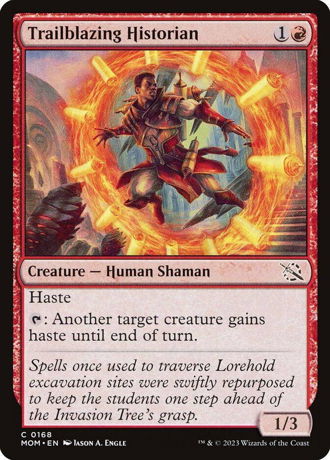 Historiador Trilheiro / Trailblazing Historian - Magic: The Gathering - MoxLand