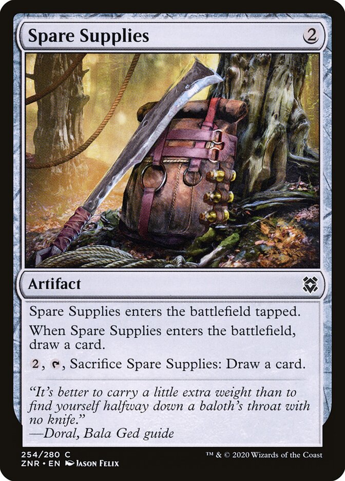 Suprimentos de Reserva / Spare Supplies - Magic: The Gathering - MoxLand