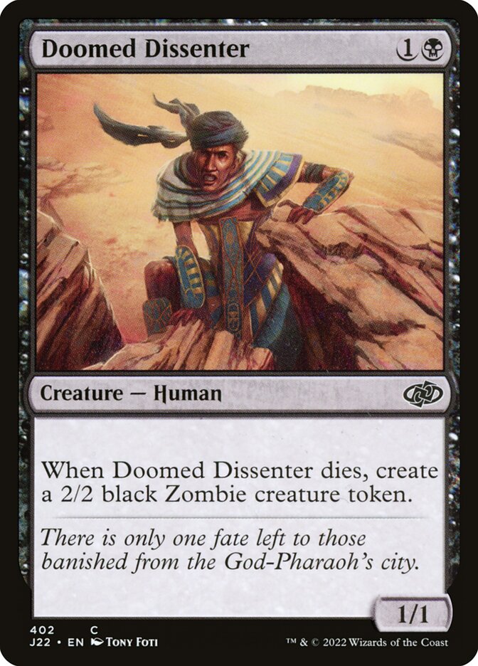 Dissidente Condenado / Doomed Dissenter - Magic: The Gathering - MoxLand