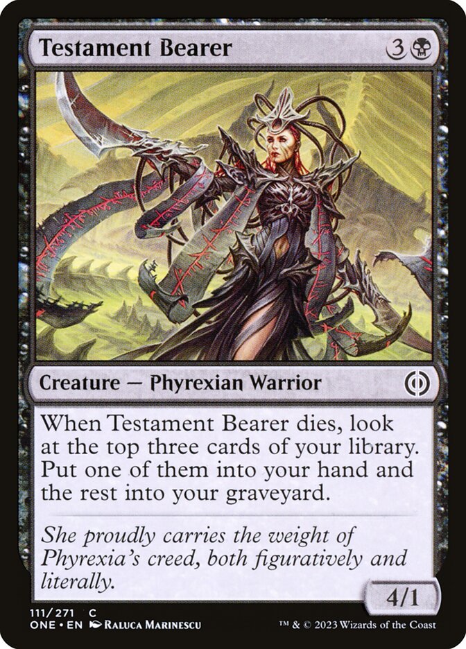Porta-testamento / Testament Bearer - Magic: The Gathering - MoxLand