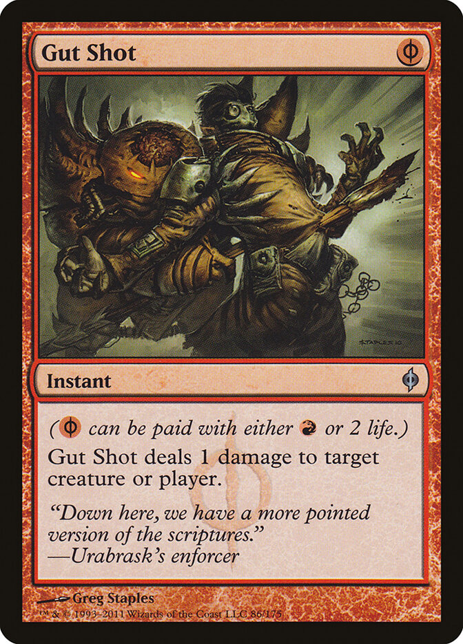Golpe Visceral / Gut Shot - Magic: The Gathering - MoxLand