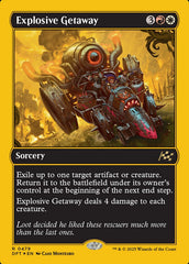 Fuga Explosiva / Explosive Getaway - Magic: The Gathering - MoxLand