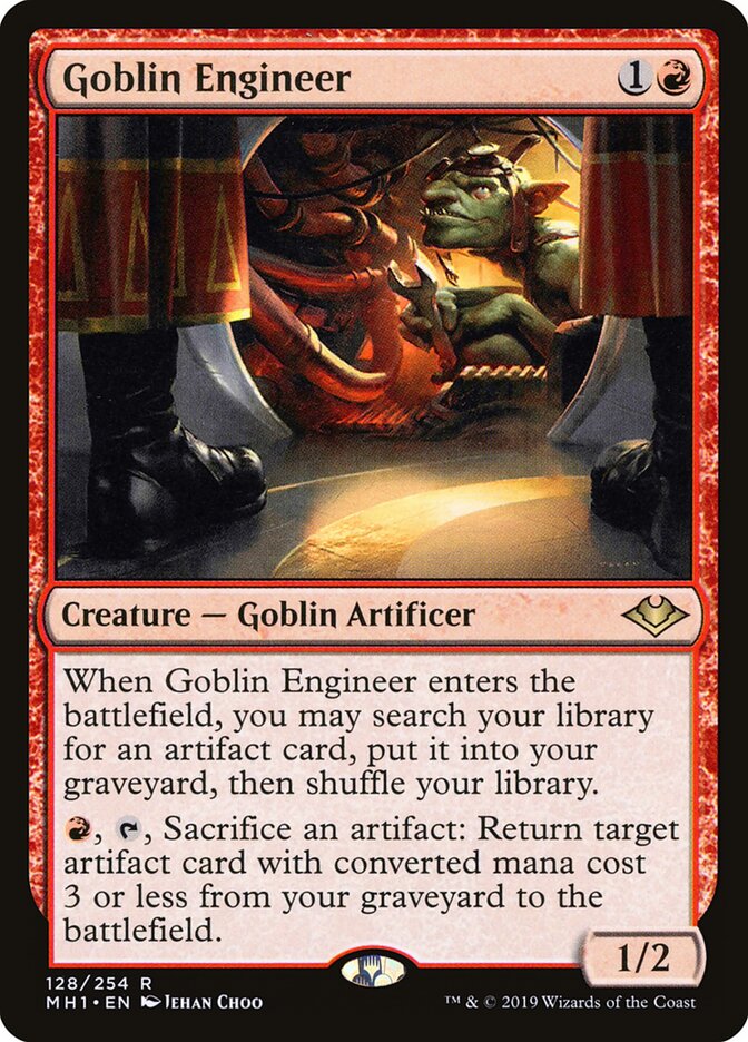Engenheiro Goblin / Goblin Engineer - Magic: The Gathering - MoxLand