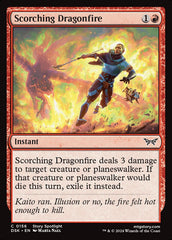 Fogo Dracônico Escaldante / Scorching Dragonfire - Magic: The Gathering - MoxLand