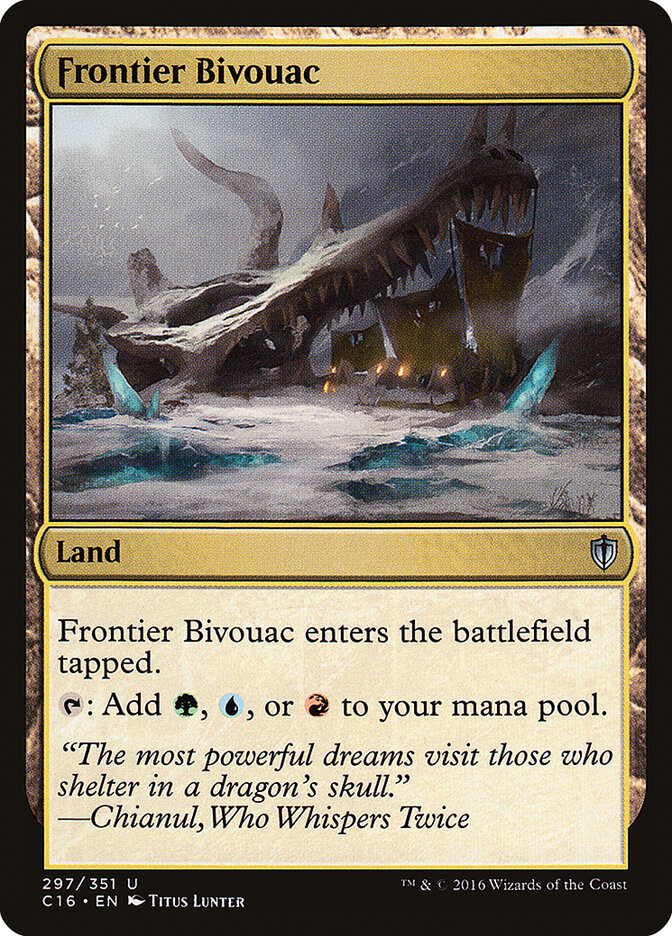 Bivaque da Fronteira / Frontier Bivouac - Magic: The Gathering - MoxLand