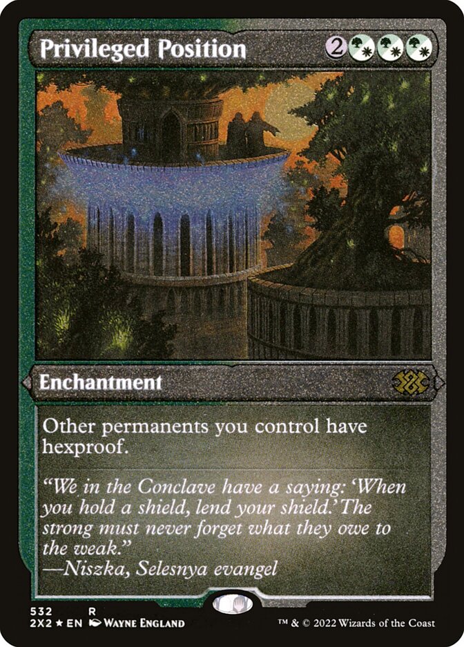 Posição Privilegiada / Privileged Position - Magic: The Gathering - MoxLand