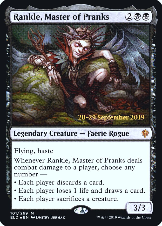 Rankle, Mestre das Peças / Rankle, Master of Pranks - Magic: The Gathering - MoxLand