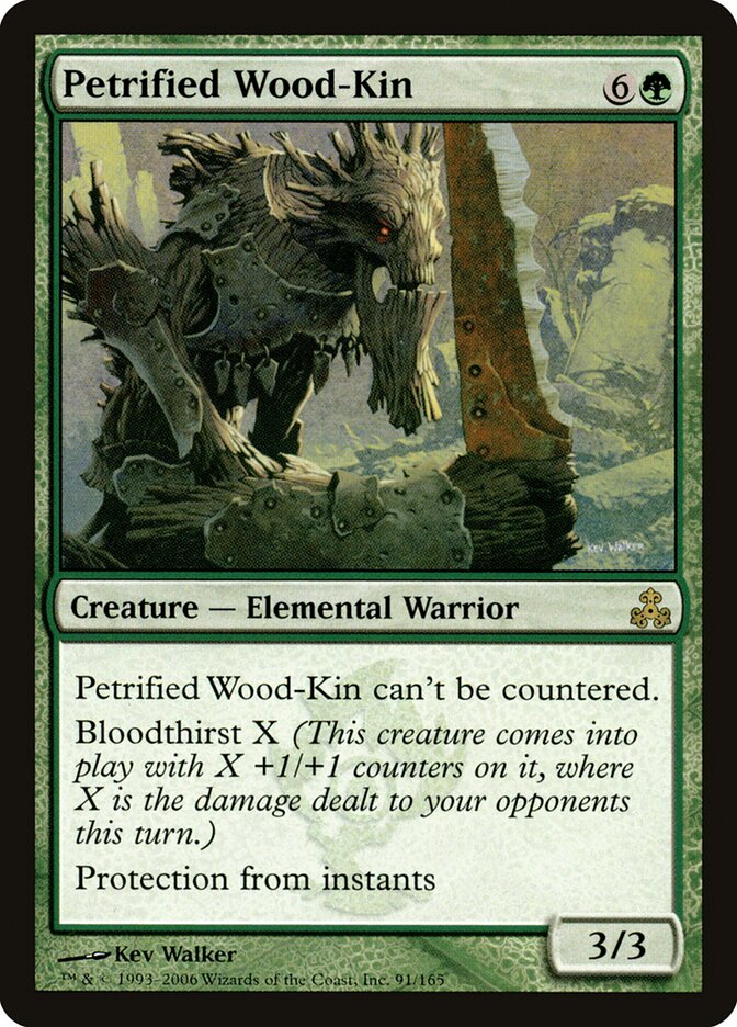 Fóssil Amadeirado / Petrified Wood-Kin - Magic: The Gathering - MoxLand