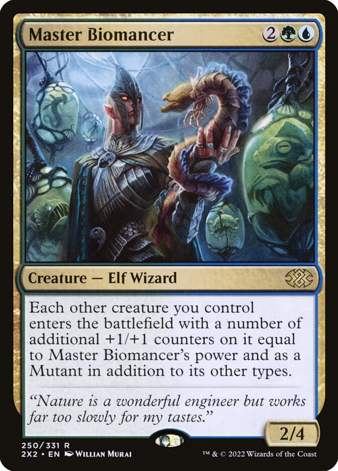 Biomante Mestre / Master Biomancer - Magic: The Gathering - MoxLand