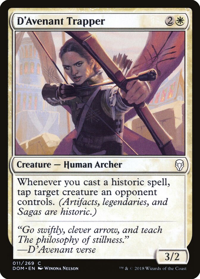 Armadilheira D'Avenant / D'Avenant Trapper - Magic: The Gathering - MoxLand