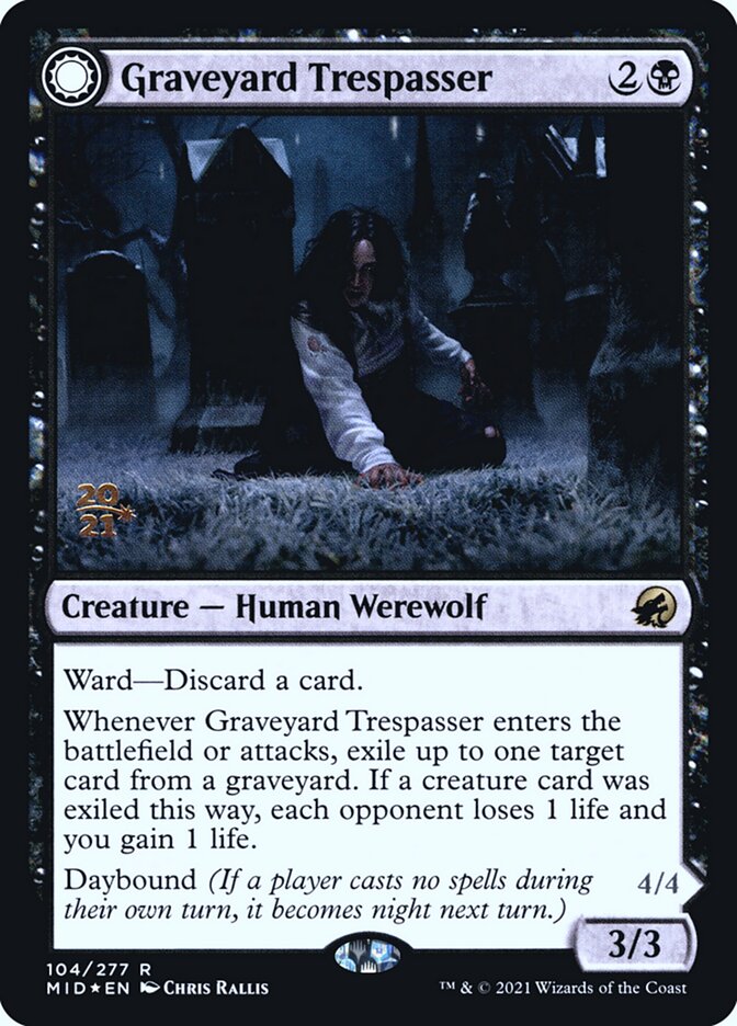 Invasora do Cemitério / Graveyard Trespasser - Magic: The Gathering - MoxLand