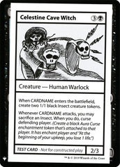 Celestine Cave Witch - Magic: The Gathering - MoxLand