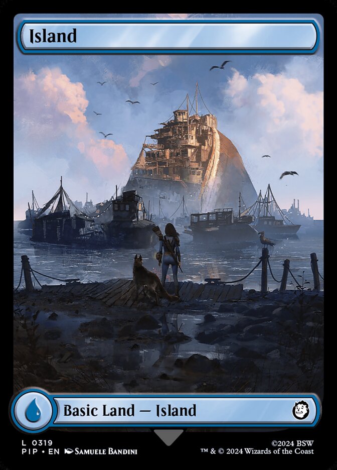 Ilha / Island - Magic: The Gathering - MoxLand